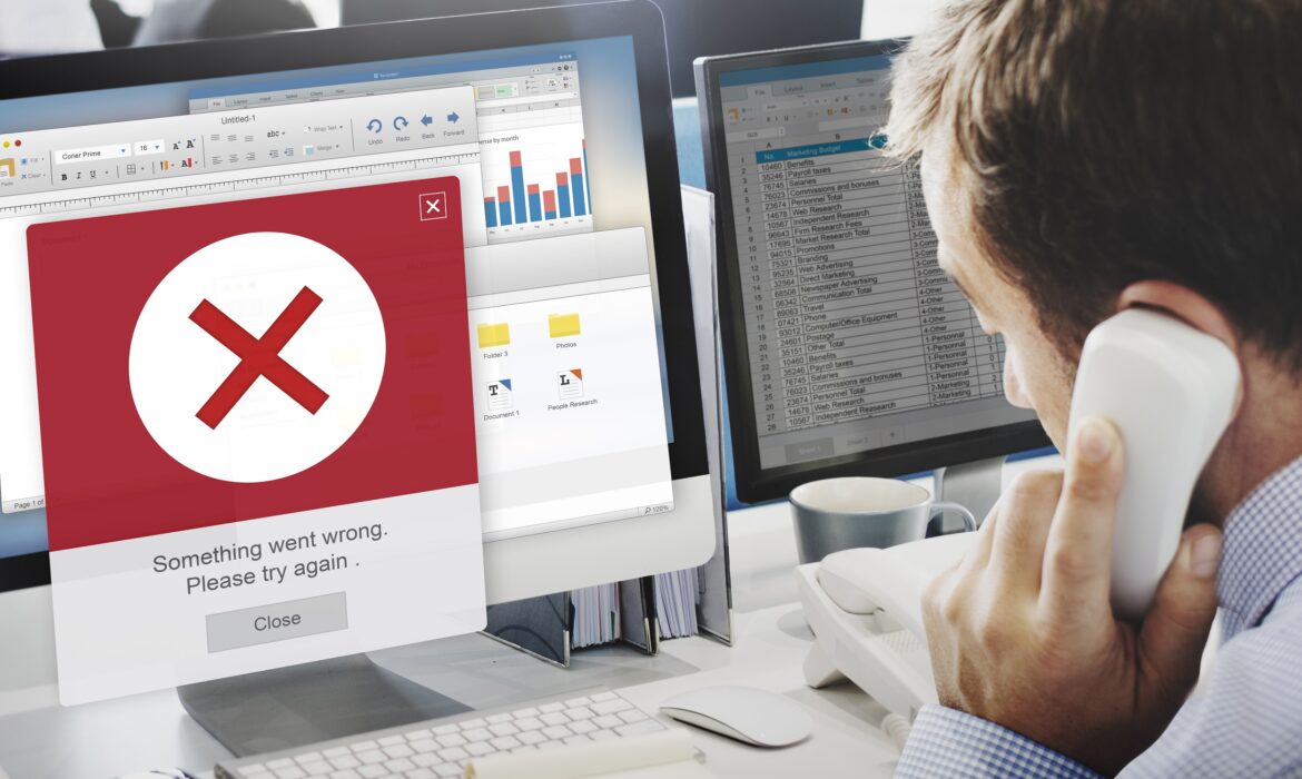 Problema no computador