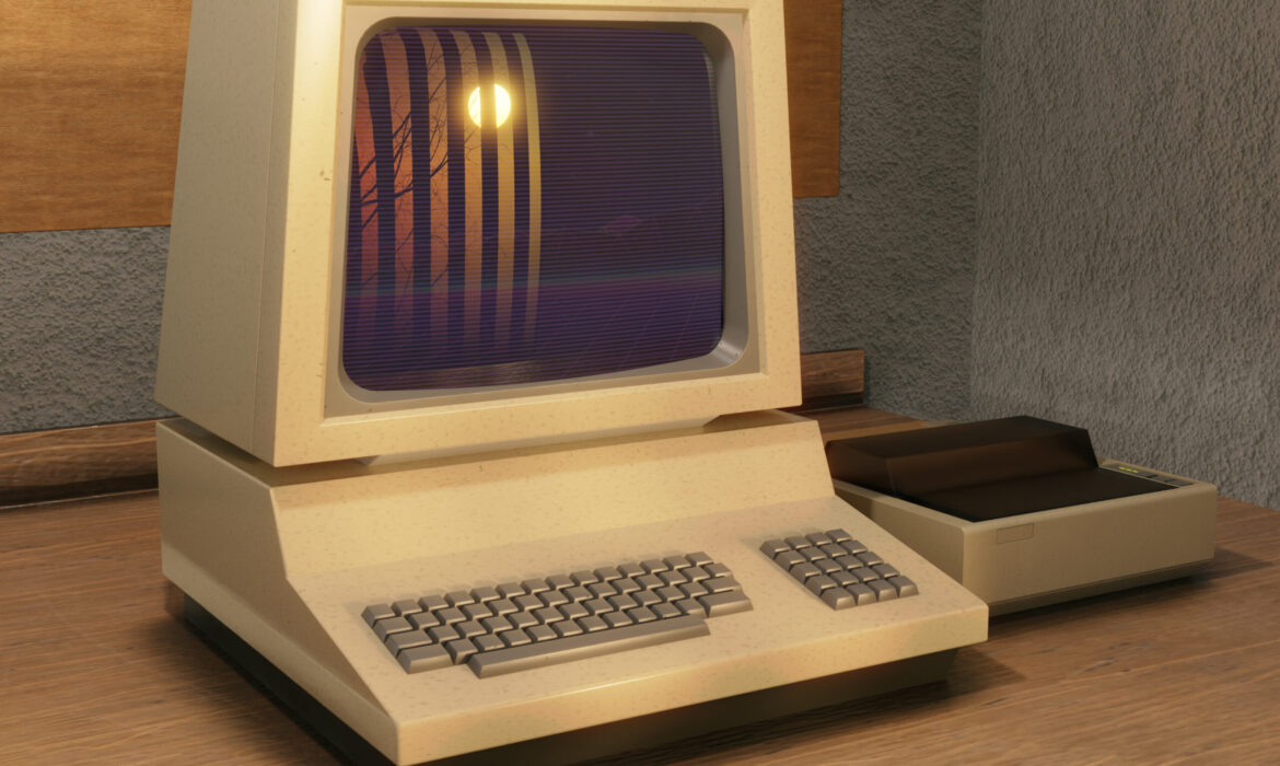 Computador retrô